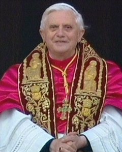 Pope at present time, Pope Benedict XVI